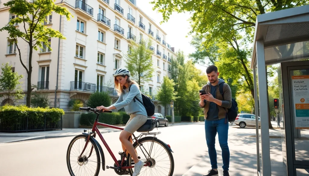 Illustration : Colocation et mobilité douce en IDF : vélos, trottinettes et transports en commun au cœur du choix de logement Colocation et mobilité douce en IDF : vélos, trottinettes et transports en commun au cœur du choix de logement