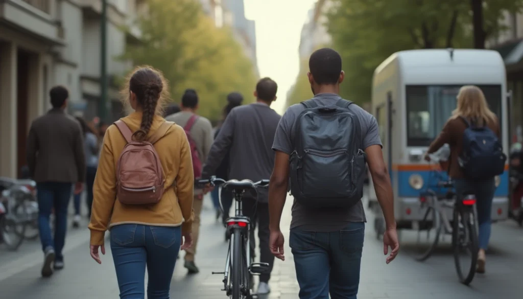Illustration colocation : Mobilité douce en colocation IDF